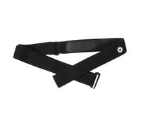 OUNONA Cinghia Elastica per Cardiofrequenzimetro Toracico in Nylon Nero, Comfort Ottimale per Monitoraggio Battito Cardiaco nel Ciclismo e Allenamento