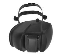 OUNONA Cinghia Regolabile per Casco Saldatura in Plastica Nera Fascia Testa Comfort e Stabilità per Maschera Saldante Accessorio Sicuro e Resistente per Uso Prolungato