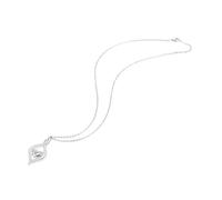 OUNONA Collana Urna Forma Di Cuore Per Custodire Le Ceneri Profumo Gioiello in Acciaio Inossidabile Per Ricordare i Cari