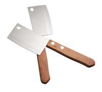 OUNONA Coltello Cinese da Cucina Design Creativo e Raffinato in Inossidabile 2, Leggero e Facile da Usare, come Affettatrice per Formaggio e