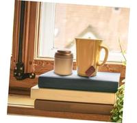 OUNONA Contenitori per tè Sfuso in Metallo Barattoli Ermetici Oro per tè caffè Caramelle Coperchio Sigillante