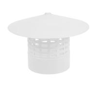 OUNONA Copertura per Camini da 75mm per in Pvc Resistente al Freddo, Cappuccio Antipioggia Robusto e Stabile per Esterno e Campeggio