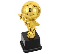 OUNONA Coppa Calcio in Plastica a Forma di Scarpa Dorata, Progettata per Fan e Gare Studentesche con Carattere Duraturo Riutilizzabile