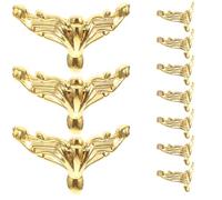 OUNONA Coprigambe Per Mobili Antichi in Rame Antico, Set 8 Pezzi Di Copripiedi Quadrati Per Gambe Di Sedie e Tavoli, Protezioni Antiscivolo Per Interni Come Soggiorno e Camera Da Letto