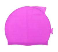 OUNONA Cuffia da nuoto in silicone per bambini con simpatico pesciolino dei | Cuffia da nuoto per bambini a forma di pesce, vestibilità sicura, materiale in silicone flessibile, protegge i capelli,