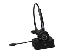 OUNONA Cuffie Wireless 5.0 Microfono Singolo Design Stereo, Materiale Abs e Pu, Auricolari da Fitness, Set da 1