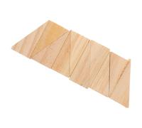 OUNONA Cunei 10 Pezzi Antiscivolo Fermaporta in Legno per Porte | Dimensione 6x2x3 Cm, Uso Versatile e Stabile, Adatti a Porte Pesanti e Sostituzione del Fermo