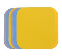 OUNONA Cuscinetti Antiscivolo in Gomma 6 Pezzi per Apribarattoli e Apribottiglie, Design Quadrato Multifunzionale per Cucina e Uso Domestico