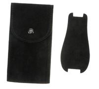 OUNONA Custodia Integrato Viaggio Flanella e in Portatile per Orologio Orologi Cuscinetto Nera Bottone per Protezione Smartwatch