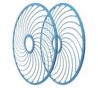 OUNONA Disco di Rete da Lancio 2 Pezzi Diametro 46 CM in Materiale Durevole per Pesca in Mare Accessorio Robusto per Rete a Mano