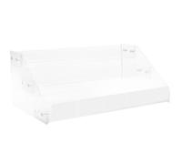 OUNONA Espositore per Gomme da Masticare in Acrilico Trasparente a 3 Livelli Porta Caramelle e Snack per Supermercati e Negozi al Dettaglio Supporto Robusto da 31 CM per Esposizione