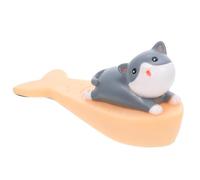 OUNONA Fermaporta a Cuneo Animale Carino in PVC Antiscivolo e Antiurto, per Camera da Letto e Vita Quotidiana, Design Decorativo e Sicuro