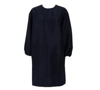 OUNONA Grembiule Da Salone Con Maniche Lunghe Per Parrucchieri e Estetisti Durevole Odore Tasche Multifunzionali Per Attrezzi Da Taglio e Trucco Facile Da Pulire e Asciugare Nero