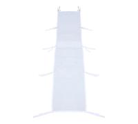 OUNONA Grondaia a scomparsa per tendalino con cinghia, 7 metri, 45,7 cm di | Grondaia con cinghia - Accessorio per tende da esterno, facile drenaggio e installazione