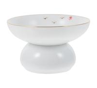 OUNONA Infusore per Tè in Ceramica Colino Fine e Base, Resistente e Decorativo, per Cerimonia del Tè e Uso Casalingo, Realizzato a Mano