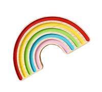 OUNONA Insegna al Neon A LED Gamer 1 Pezzo Decorazione Arcobaleno con Cartoni Animati per La Casa E Lauto Materiale in Legno Sicuro Colore Casuale