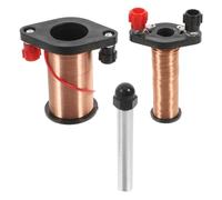OUNONA Kit Bobina di Induzione Elettromagnetica in Rame e Plastico con Effetti di Induzione Stabili per Esperimenti di Fisica a Scuola Media e Superiore