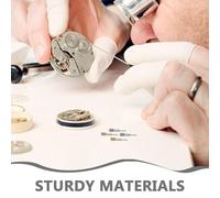 OUNONA Kit per Rimozione Perni Cinturino Orologio 30 Pezzi Ago in Acciaio Robusto Dorato e Argentato per Riparazione e Regolazione Cinturini a Casa