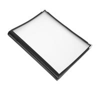 OUNONA Libro Trasparente per Menu Ristorante in Pvc 10 Pagine e 20 Lati, Facile da Trasportare per Un'organizzazione Efficiente in Bar e Ristoranti