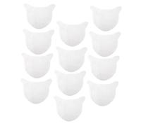 OUNONA Maschere Per Collo Non Tessuto, Carta Abbellitrice Per Collo, Set Da 100 Fogli Ultrasottili e Super Morbidi Per Cura Della Pelle, Per Spa, Viaggi e Uso Casalingo