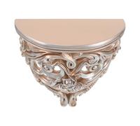 OUNONA Mensola da Parete Cava in Stile Country Francese Mensole Sospese Rustiche per Soggiorno e Camera da Letto Decorazione Murale Geometrica Mensola da Parete Decorativa per Piante