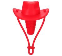 OUNONA Mini sigillante per tappi da cowboy: tappo per bottiglia in silicone a forma di cappello da cowboy - adatto per tappi di bottiglia da 16-25 mm - sigillante per vino riutilizzabile e a prova di