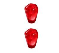 OUNONA Orecchini e Argento 925 a Bottone Chicchi di Melograno in Resina Rossa Gioielli Delicati da Donna per Feste e Occasioni Speciali