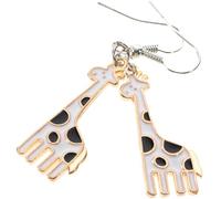 OUNONA Orecchini Pendenti Donna Con Forma Giraffa in Lega Di Eleganti Statement Earrings Leggeri e Resistenti Gioielli Moda Per Tutte Le Stagioni e Occasioni