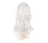 OUNONA Parrucca Lunga e Riccia per Donna Parrucca da Festa e Halloween Capelli Naturali Copricapo Morbido Moda per Travestimenti e Celebrazioni