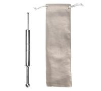 OUNONA Penna per agopuntura con massaggio manuale: strumenti per massaggiatore dei tessuti profondi con punto trigger in acciaio inossidabile per il rilassamento del viso e del corpo, per uso in