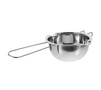 OUNONA Pentola per Sciogliere Acciaio Inossidabile con Lungo Utensile per Fondere Cioccolato e Salse Delicate per Chef e Amanti Della