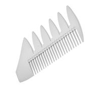 OUNONA Pettine da Doppia Faccia in di Antistatico Dimensione Tascabile Denti Larghi e Stretti per Styling per Baffi e Resistente e Portatile