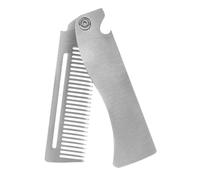 OUNONA Pettine in Acciaio per e Baffi Compatto e Resistente Pettine da Viaggio Multifunzione Styling Danneggiare i come per Testimoni