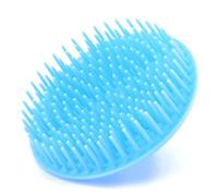 OUNONA Pettine massaggiatore per shampoo 4 pezzi in silicone e PP con funzione esfoliante per cute secca casa e barberia Colore Casuale