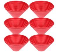 OUNONA Pinze in Gomma Apribarattoli Antiscivolo Isolamento Termico, Set da 6 Cuscinetti di Presa Multifunzione per Apriscatole, Apribottiglie e Contenitori, per Cucina e Uso Domestico