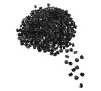 OUNONA Porta Elastici per Chioma in Plastica Neri 500pezzi Accessori per Acconciature Donne Ragazze DIY Crafting