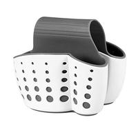 OUNONA Porta Spugne Organizer per Lavello Cucina Cestino Portaoggetti (Bianca)