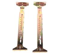 OUNONA Regolatore di altezza per lettino da estetica da 2 pezzi - Meccanismo di sollevamento telescopico con asta di trazione - Staffa per cerniera ad angolo regolabile Regolazione dell'altezza