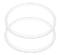OUNONA Ricambio Per Pentola a Pressione Guarnizione in Silicone Resistente Al Calore Set Da 2 Pezzi Per Uso Prolungato e Tenuta Eccellente Accessori Per Cucina e Vaporiera