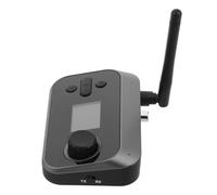 OUNONA Ricevitore Audio Wireless 5.1 Adattatore Audio con Schermo Lcd Ingresso Ottico e Coassiale Stereo Nero per Impianti Stereo di Casa