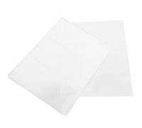 OUNONA Sacchetti Protettivi per Banconote in PVC Trasparente Bianco, 10 Pagine a Sacchetto, Copertine Facili da Trasportare per Raccolta di Valuta Mondiale