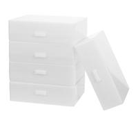 OUNONA Scatola portaoggetti per vetrini da microscopio (5 pezzi) - Organizzatore in plastica per campioni per lezioni di biologia, capacità 300 vetrini - Accessorio per laboratorio di ricerca