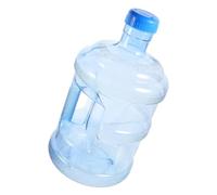 OUNONA Secchio Acqua Portatile Blu 5l in PC con Manico per Uso Personale | Riutilizzabile, Robusto, a Tenuta, Forma Rotonda, Facile da Trasportare