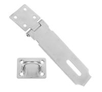 OUNONA Serrature a Gancio in Acciaio Inox Chiusura a Scatto Resistente per Porte Interne e Cancelli, Set Viti per Installazione Sicura