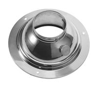 OUNONA sfiato in acciaio inossidabile condizione soffitto griglia moderno cappa di aspirazione piastra flangiata cappa aspirante per cucina coperture decorative per prese d'aria Argento