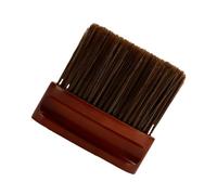 OUNONA Spazzola Legno per Capelli Rotta Spazzola per Pulizia dei Capelli da Parrucchiere per Spolverare Collo da Barbiere
