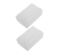 OUNONA Spazzola Sensoriale Bianca 2 Pezzi Setole Morbide per Uso Domestico e Clinico Strumento per Difensività Sensoriale Bambini e Terapia Occupazionale