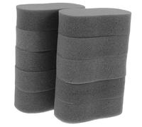 OUNONA Spugna Spolverino per Collo e Chioma, Set 10 Pezzi, Spugna per Spolverare Chioma da Salone, Accessorio per Barbiere e Parrucchiere, Delicata sulla Pelle, Uso Professionale