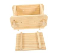 OUNONA Stampo per Tofu in Legno Forma in Cucina e Riutilizzabile per Pressare e Preparare Tofu Fresco Casa