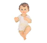 OUNONA Statuetta di Gesù Bambino: statuetta in resina di Gesù Bambino per l'esposizione nella cappella di casa, statua religiosa da collezione per Natale e decorazioni fedeli di tutti i giorni